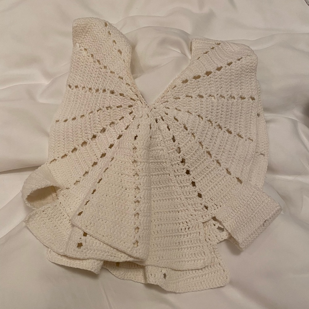 Alice McCall corchet top and skirt